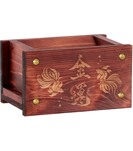 投げ銭賽銭箱　木製 なーむくまちゃん工房 寺院仏具 神社、お寺でも使う本格仕様 賽銭箱